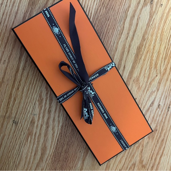 Authentic Hermes Rodeo pony small bag charm dark grey/ Ardoise - Picture 5 of 6